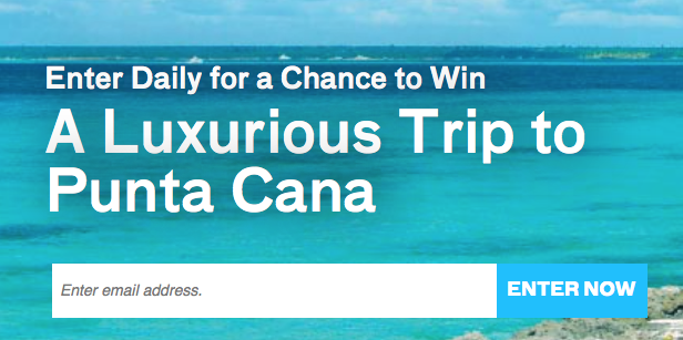 Enter to win a trip to Punta Cana!