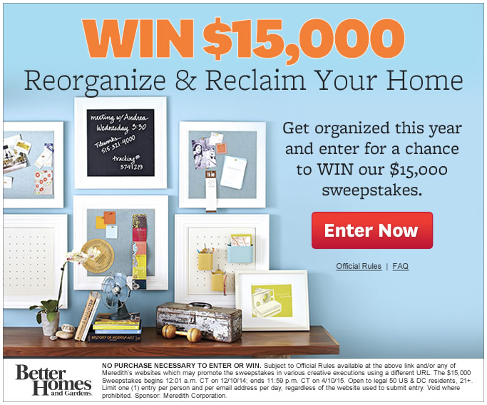 Your chance to win $15,000!