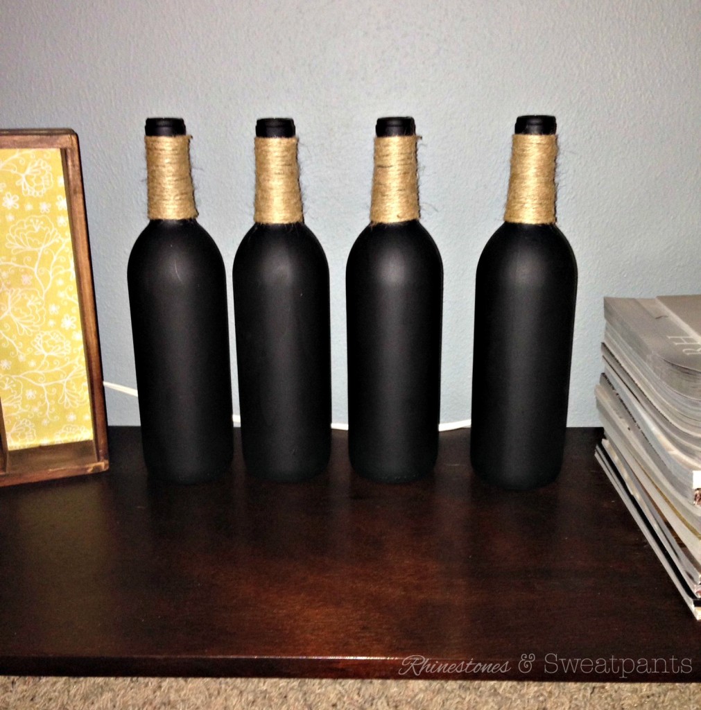 Chalkboard Wine Bottles - Step 5