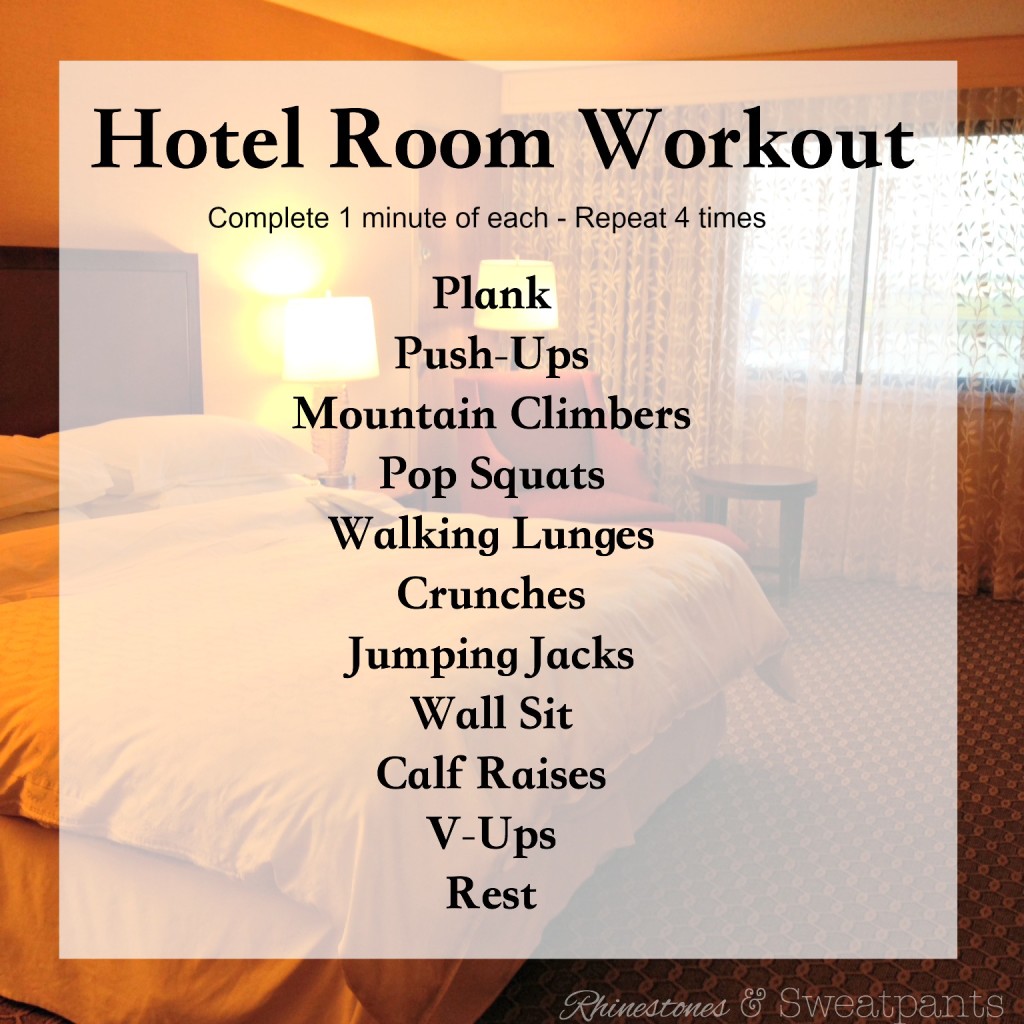 Hotel Room Workout