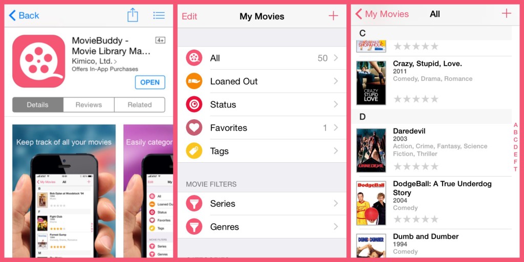 Awesome app that helps to catalog and organize all of your DVDs. 