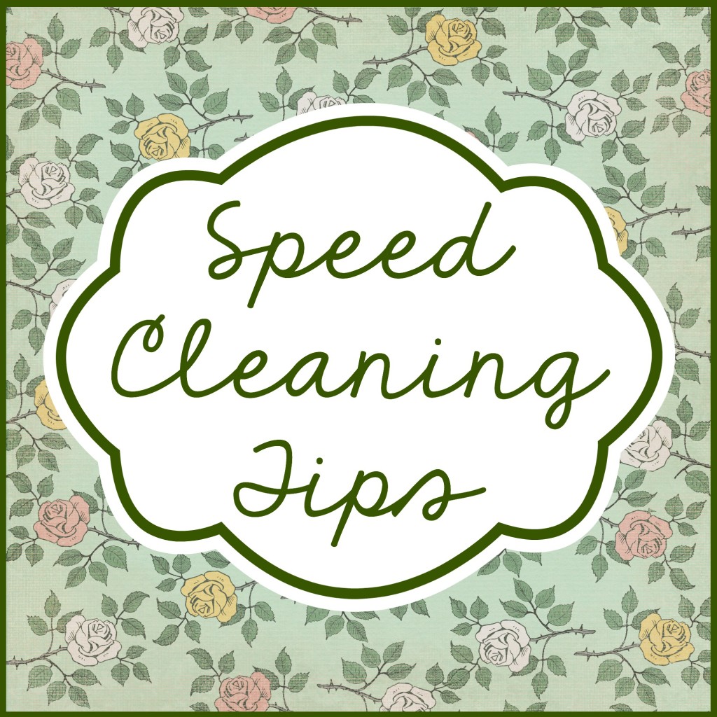 5 Quick Speed Cleaning Tips