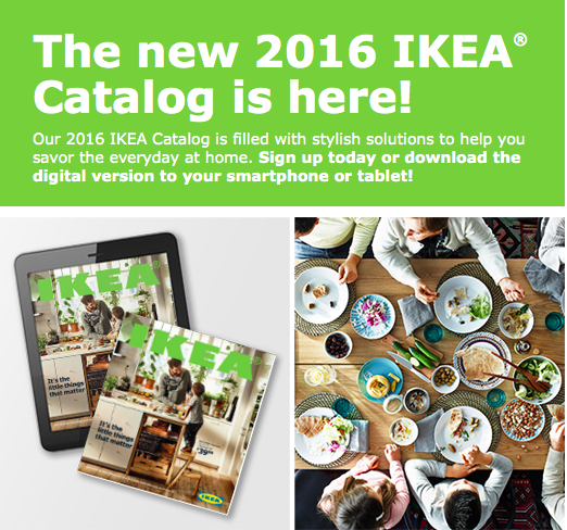 The 2016 IKEA catalog is here!