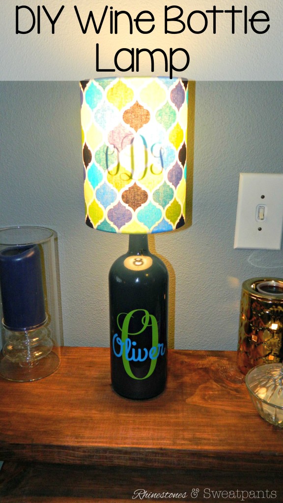 DIY Wine Bottle Lamp 