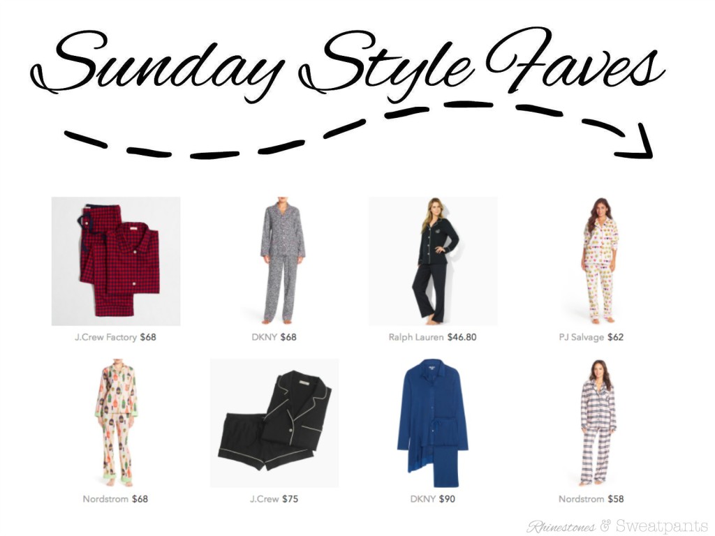 Pajama Style! | Sunday Style Faves for the week of 10-25-15